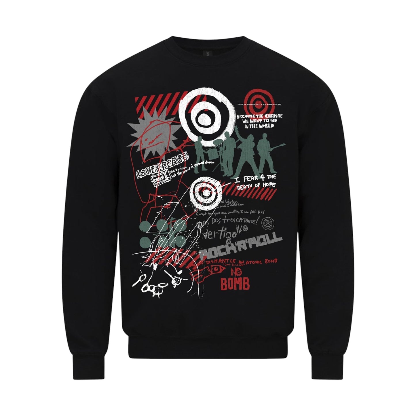 Love And Peace Crewneck