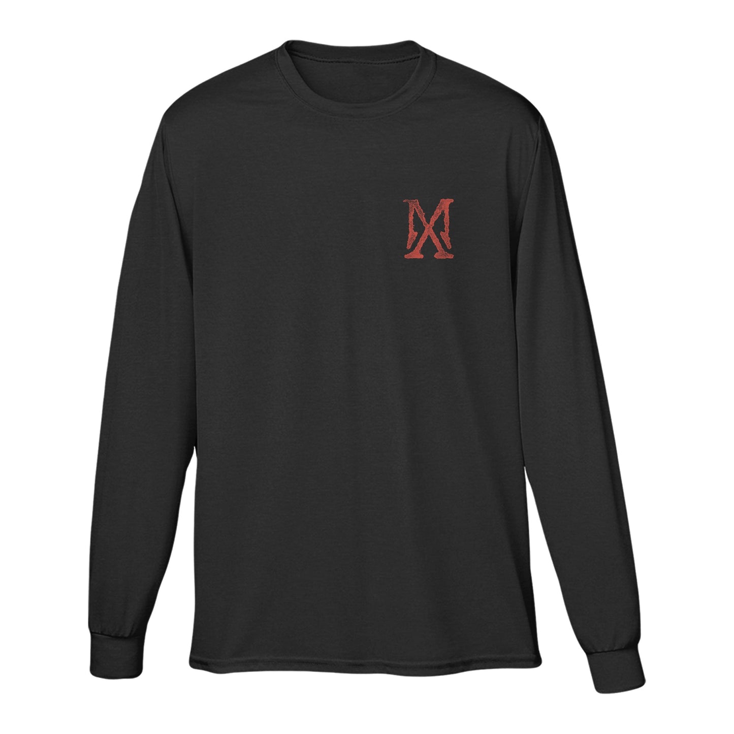 MX Logo passport stamp long sleeve tee-Madonna