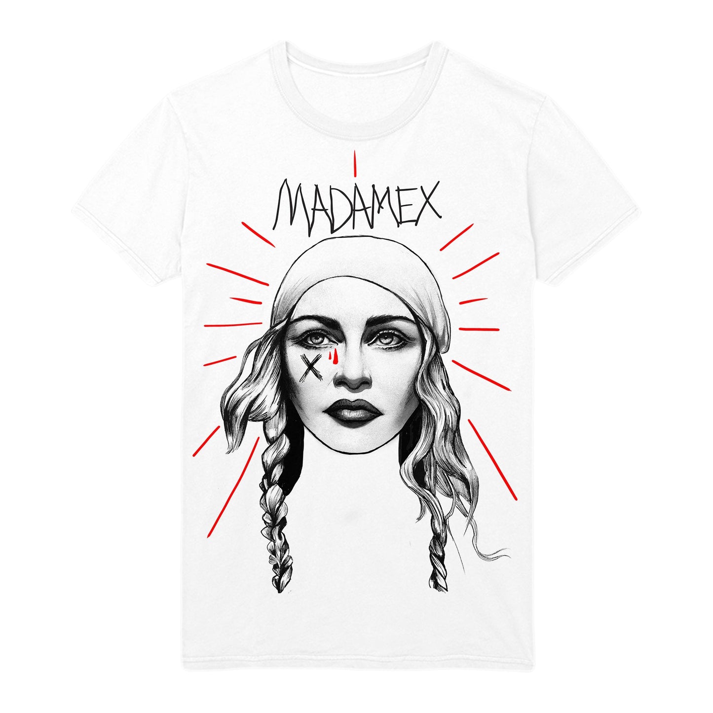 Madonna Madame X Tour Sketch Tee-Madonna