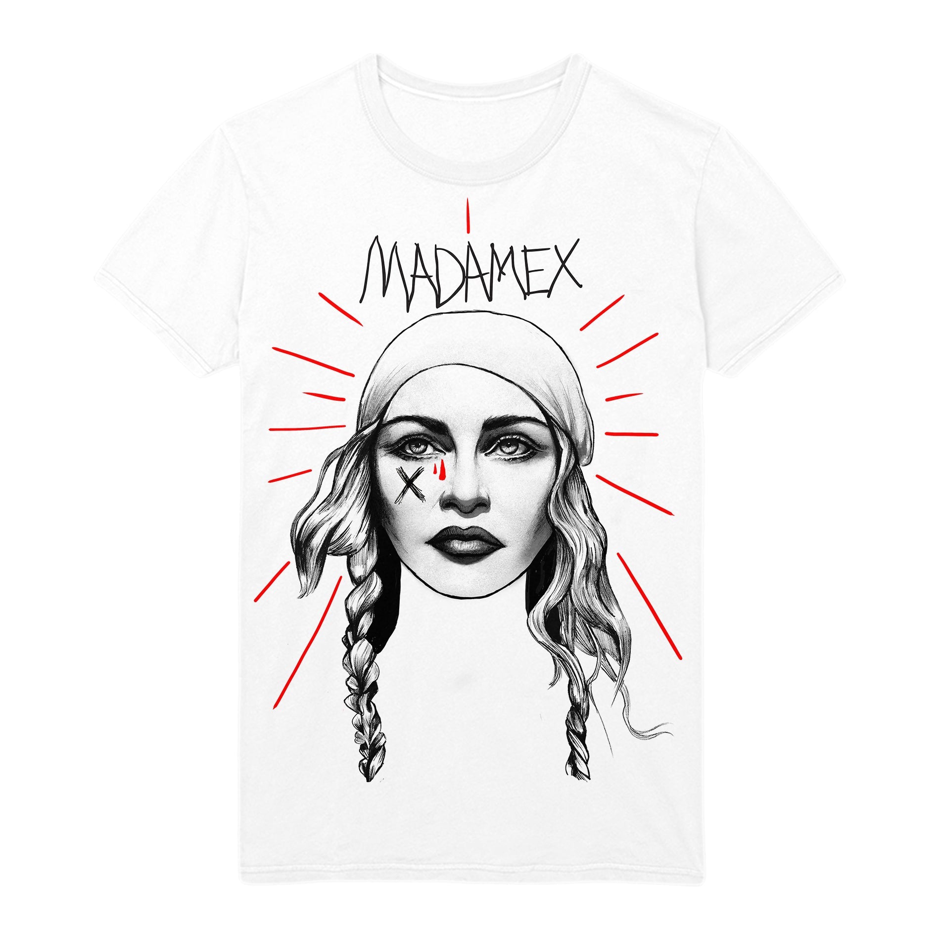 Madonna Madame X Tour Sketch Tee-Madonna