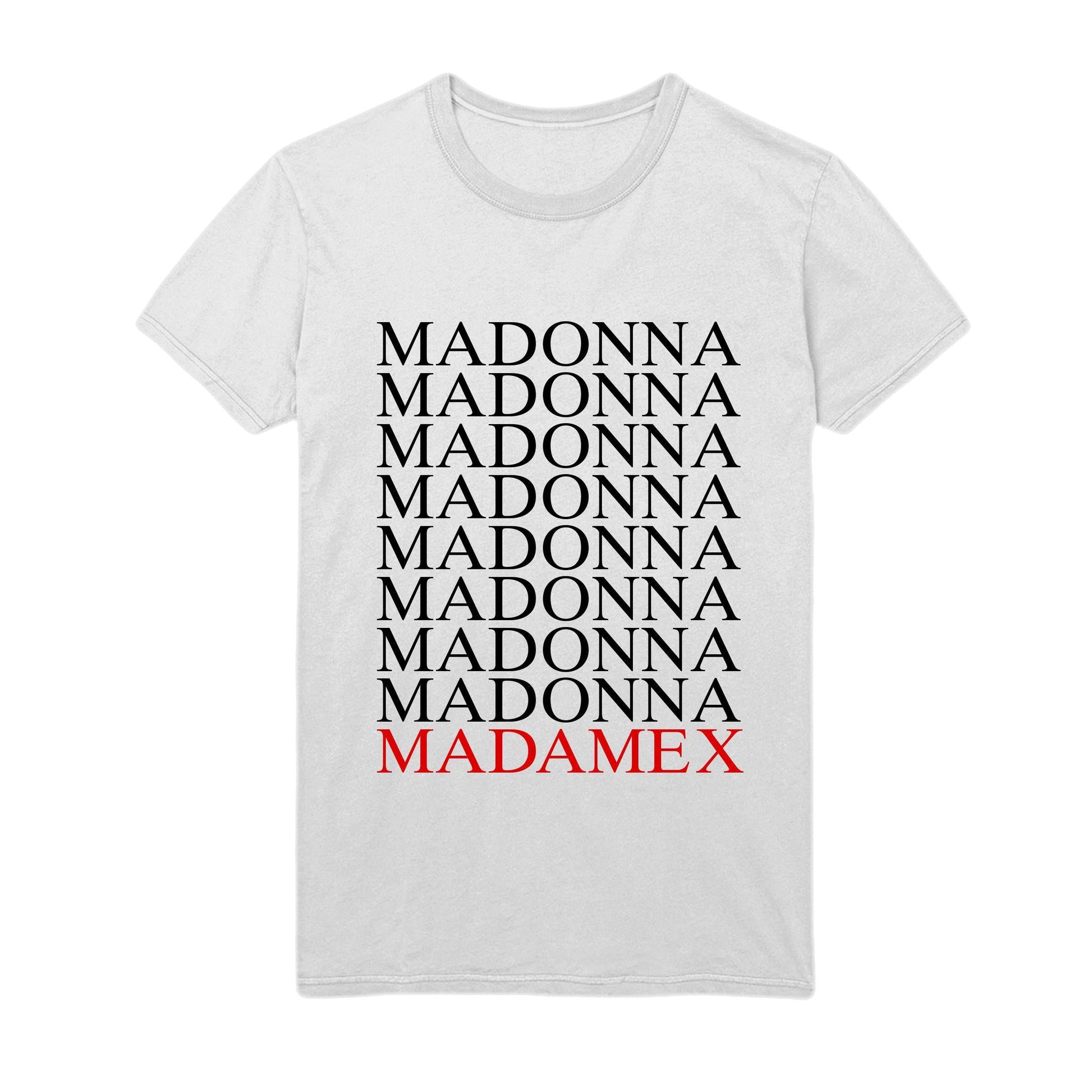 Madonna Madame X logo tee - white-Madonna