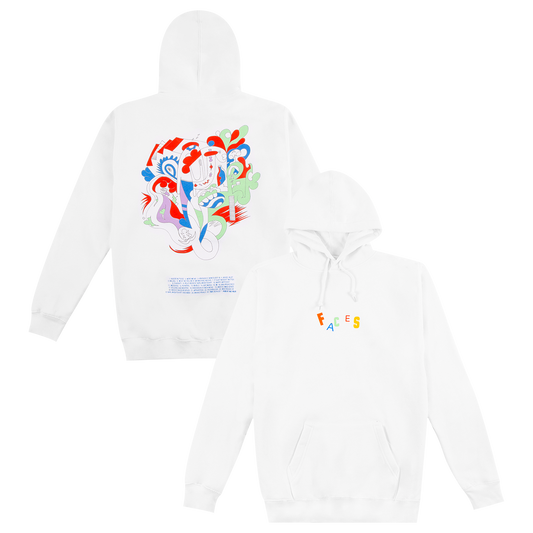 FACES LETTERS HOODIE