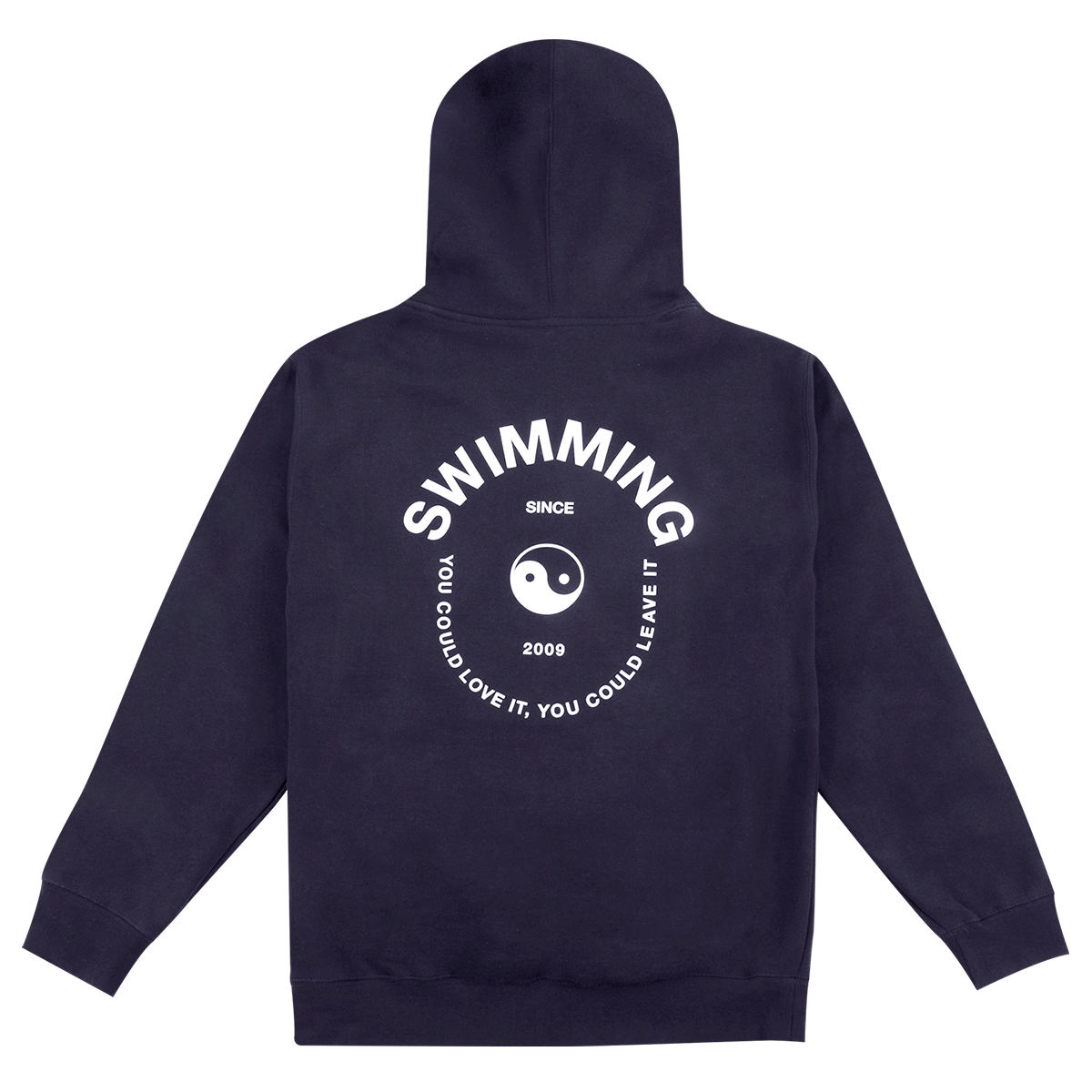 SWIMMING YIN YANG HOODIE