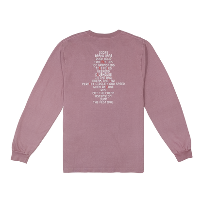 TRACKLIST LONG SLEEVE TEE