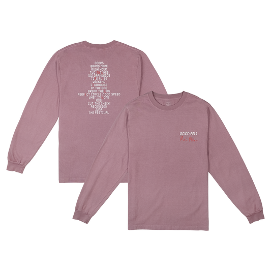 TRACKLIST LONG SLEEVE TEE