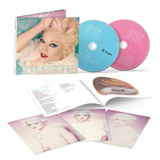 'BEDTIME STORIES' 2-CD SET + POSTCARDS