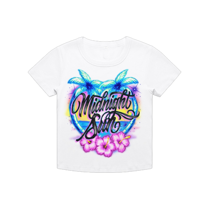 Midnight Sun Women's Baby Tee