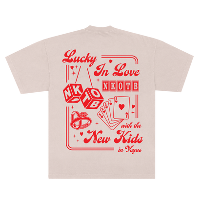 Lucky In Love Las Vegas Tee