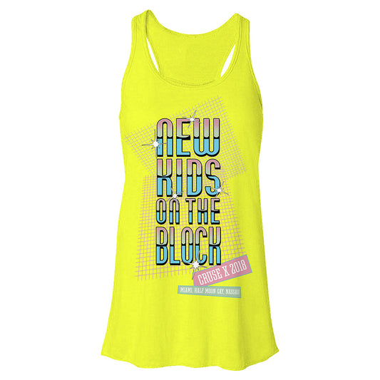 New Kids on the Block Racerback Tee-New Kids on the Block