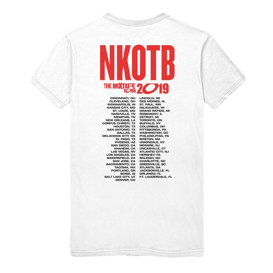 NKOTB Staircase photo Tee-New Kids on the Block