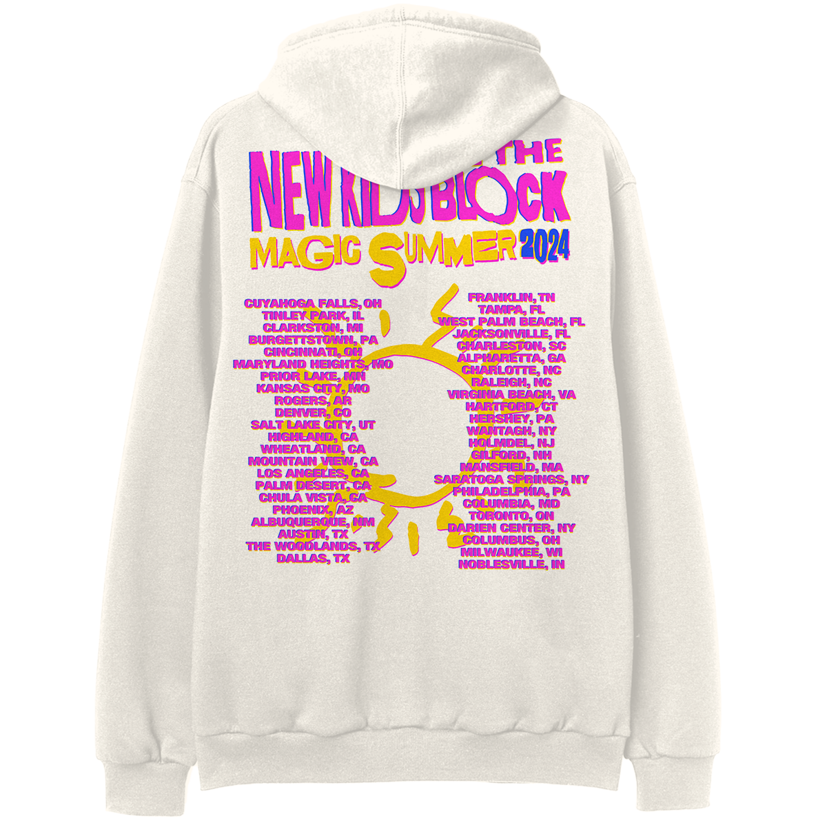 Magic Summer 2024 Sun Logo Hoodie