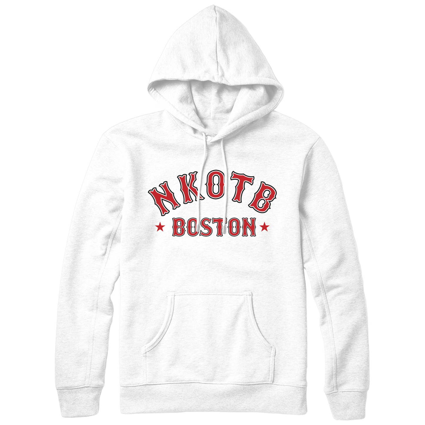 NKOTB Boston White Hoodie