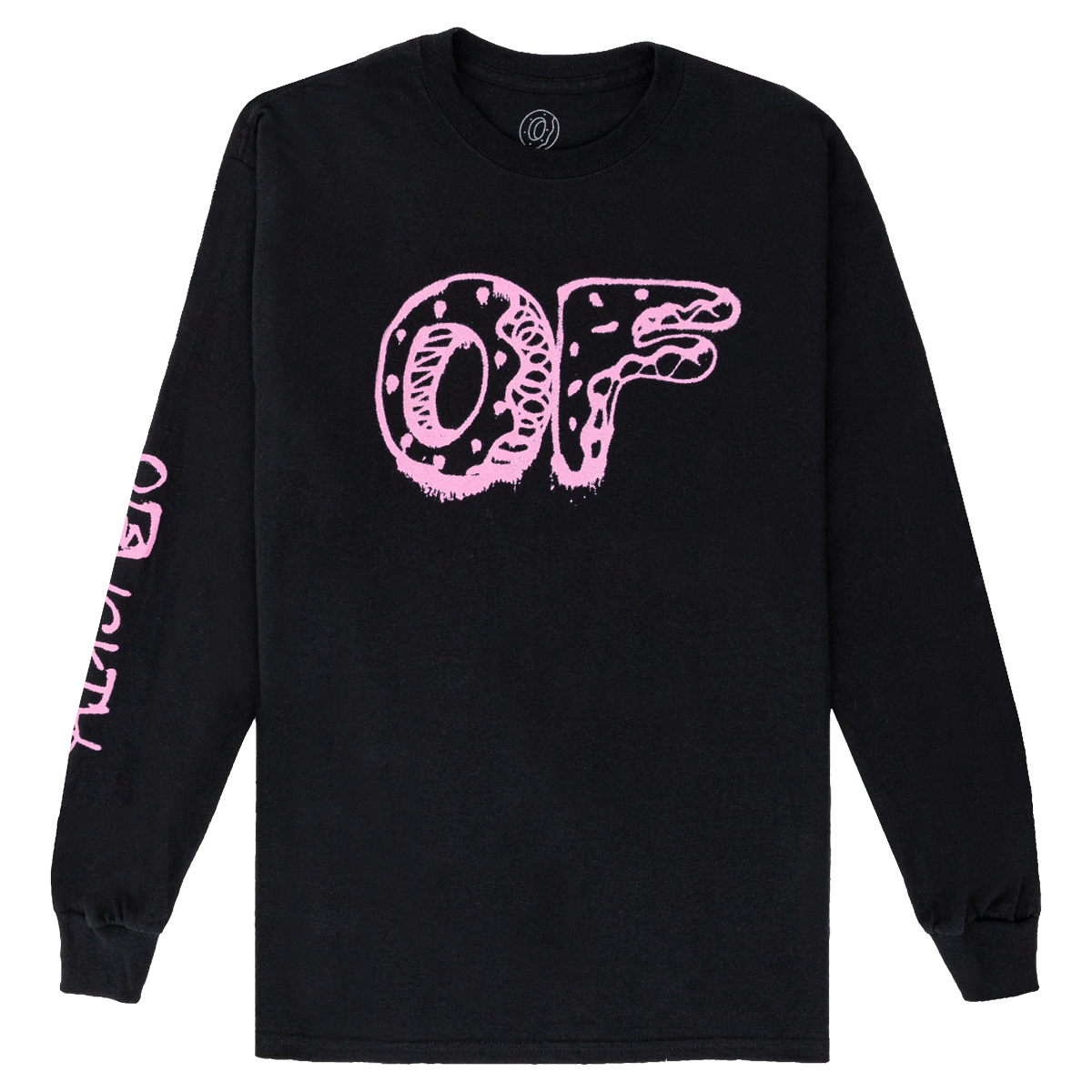 OF Graffiti Long Sleeve - Black-Odd Future