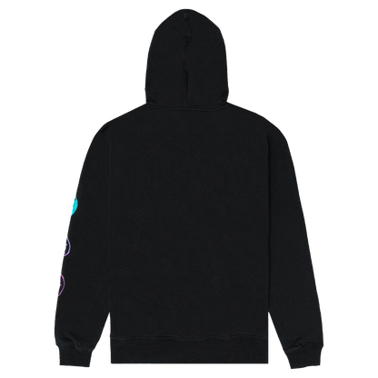 Scribble Pullover Hoodie - Black-Odd Future