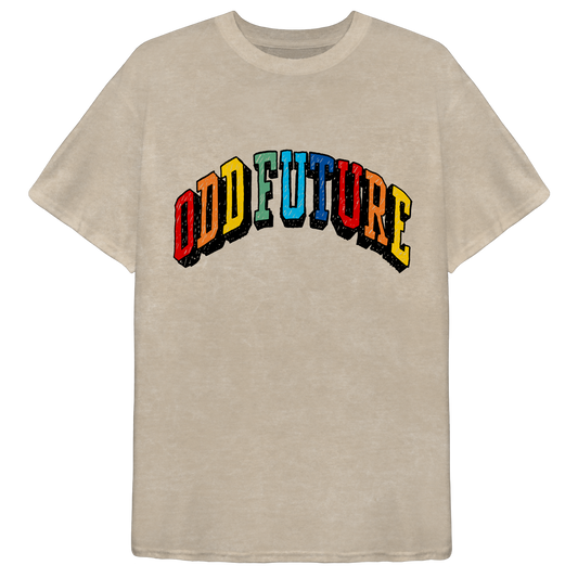 Varsity Marker T-shirt - Ivory-Odd Future