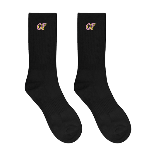 OF Donut Socks - Black-Odd Future