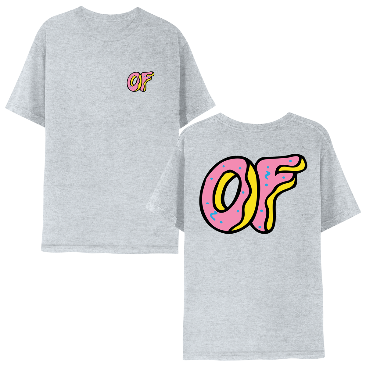 OF Classic Logo T-shirt - Sport Grey-Odd Future