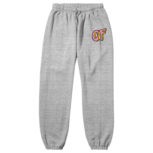 OF Classic Logo Sweatpants - Heather Grey-Odd Future
