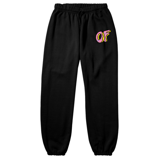 OF Classic Logo Sweatpants - Black-Odd Future