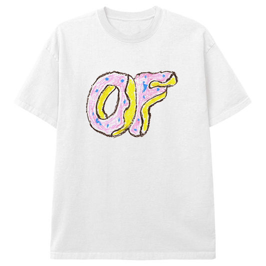 Coloring Book T-shirt - White-Odd Future
