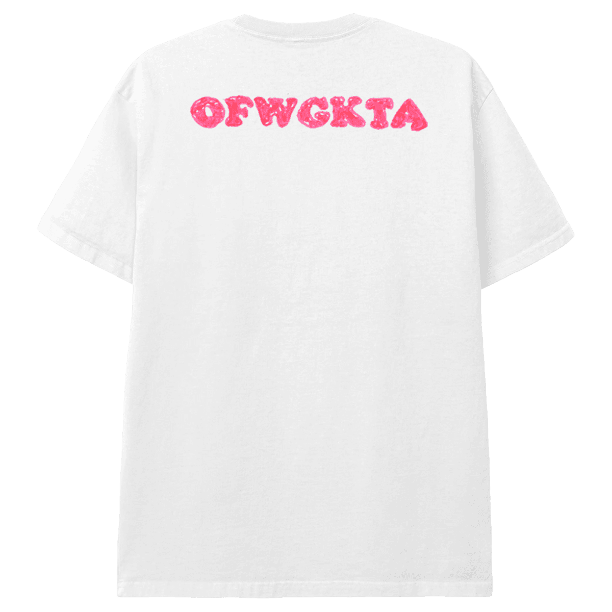 Donut Sketch T-shirt - White-Odd Future