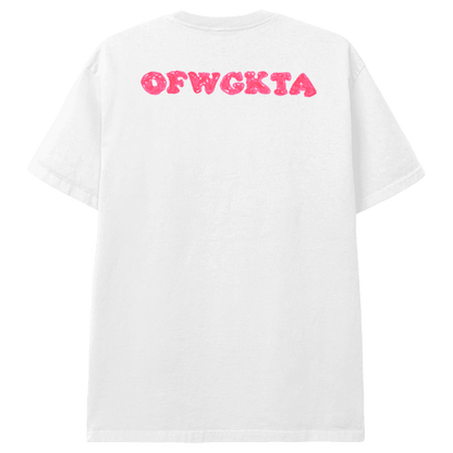 Donut Sketch T-shirt - White-Odd Future