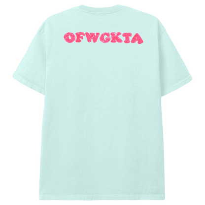 Donut Sketch T-shirt - Celadon-Odd Future