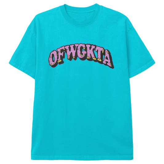Frosting T-shirt - Turquoise-Odd Future