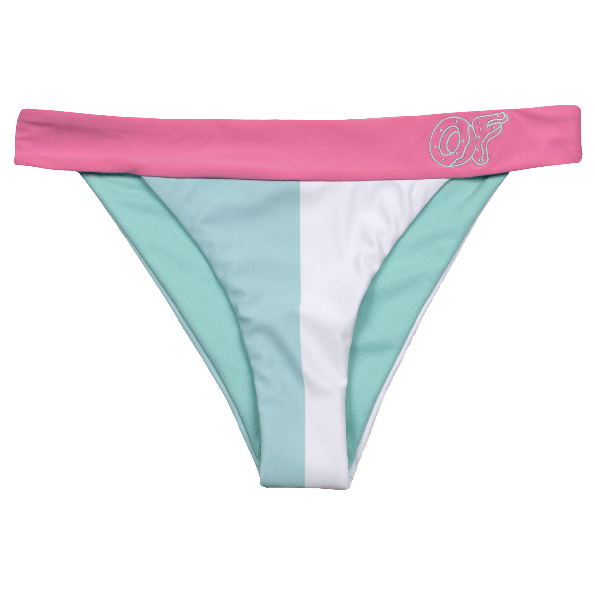 Vintage Sport Bikini Bottom - Pink/White/Blue-Odd Future