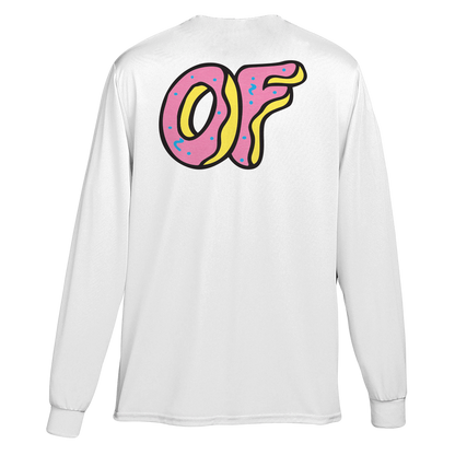 Classic Logo Long Sleeve - White-Odd Future