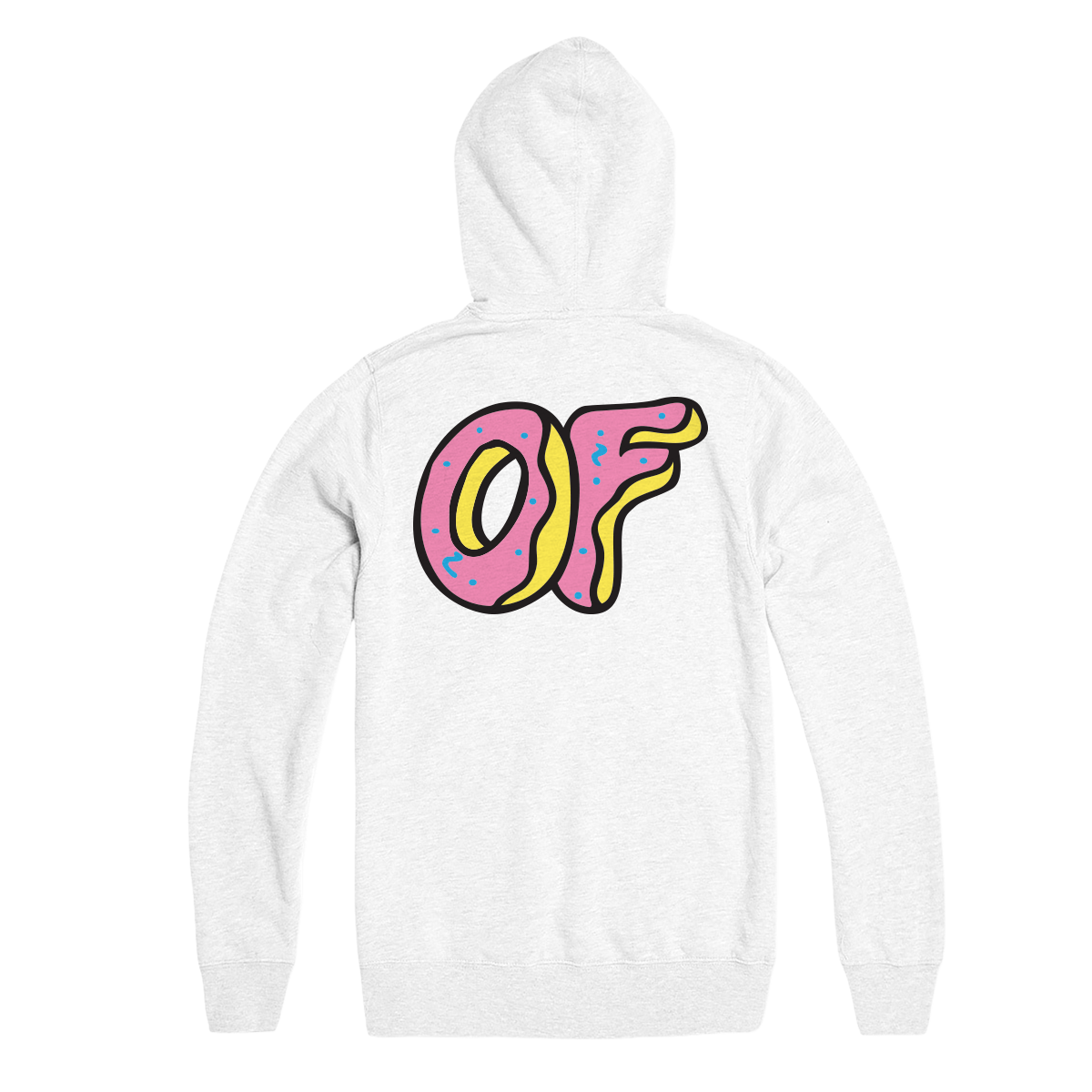 Classic Logo Hoodie - White-Odd Future