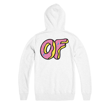 Classic Logo Hoodie - White-Odd Future