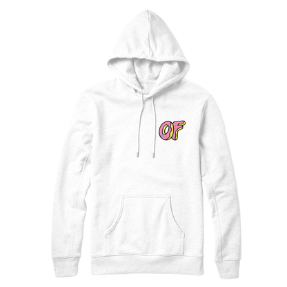 Classic Logo Hoodie - White-Odd Future