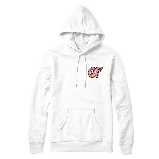Classic Logo Hoodie - White-Odd Future