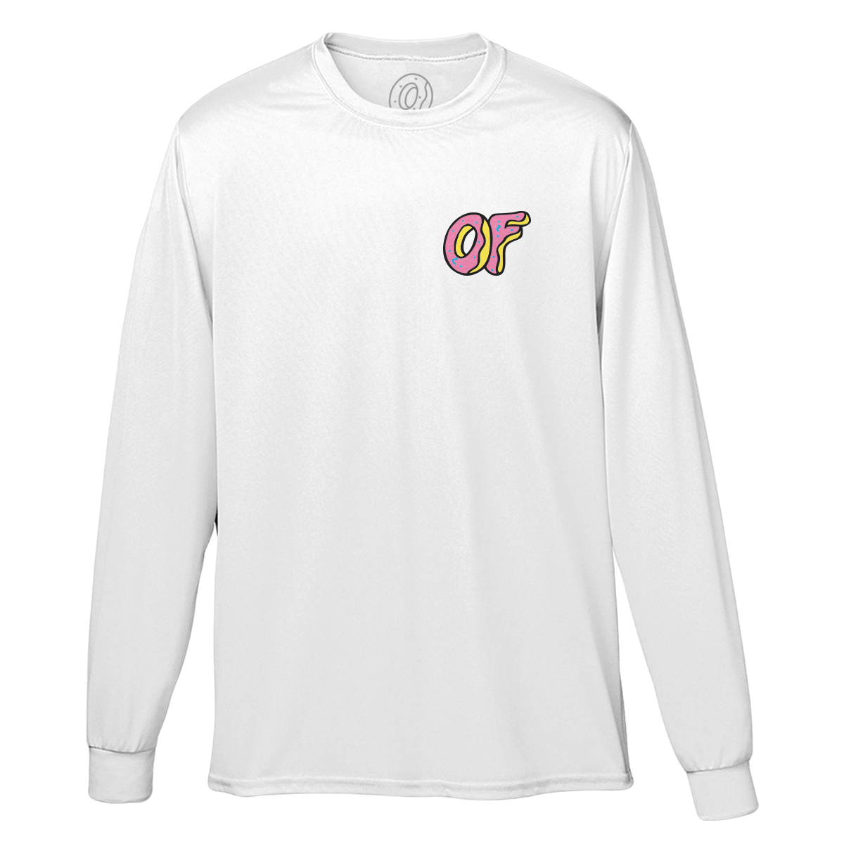 Classic Logo Long Sleeve - White-Odd Future