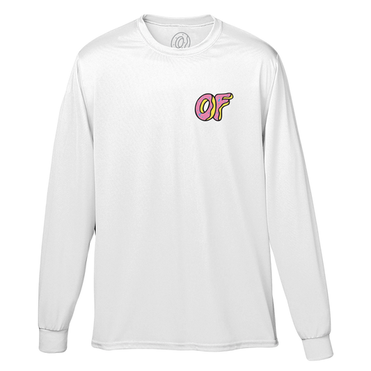 Classic Logo Long Sleeve - White-Odd Future