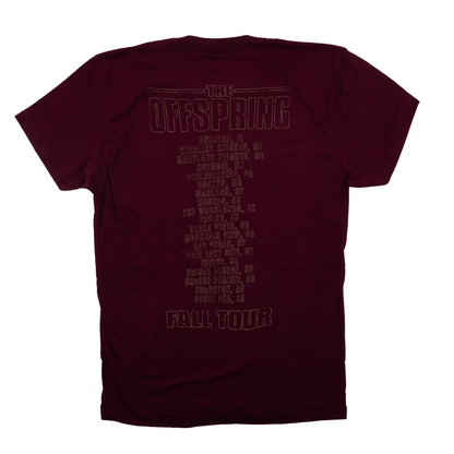 Wings Fall Tee - Maroon