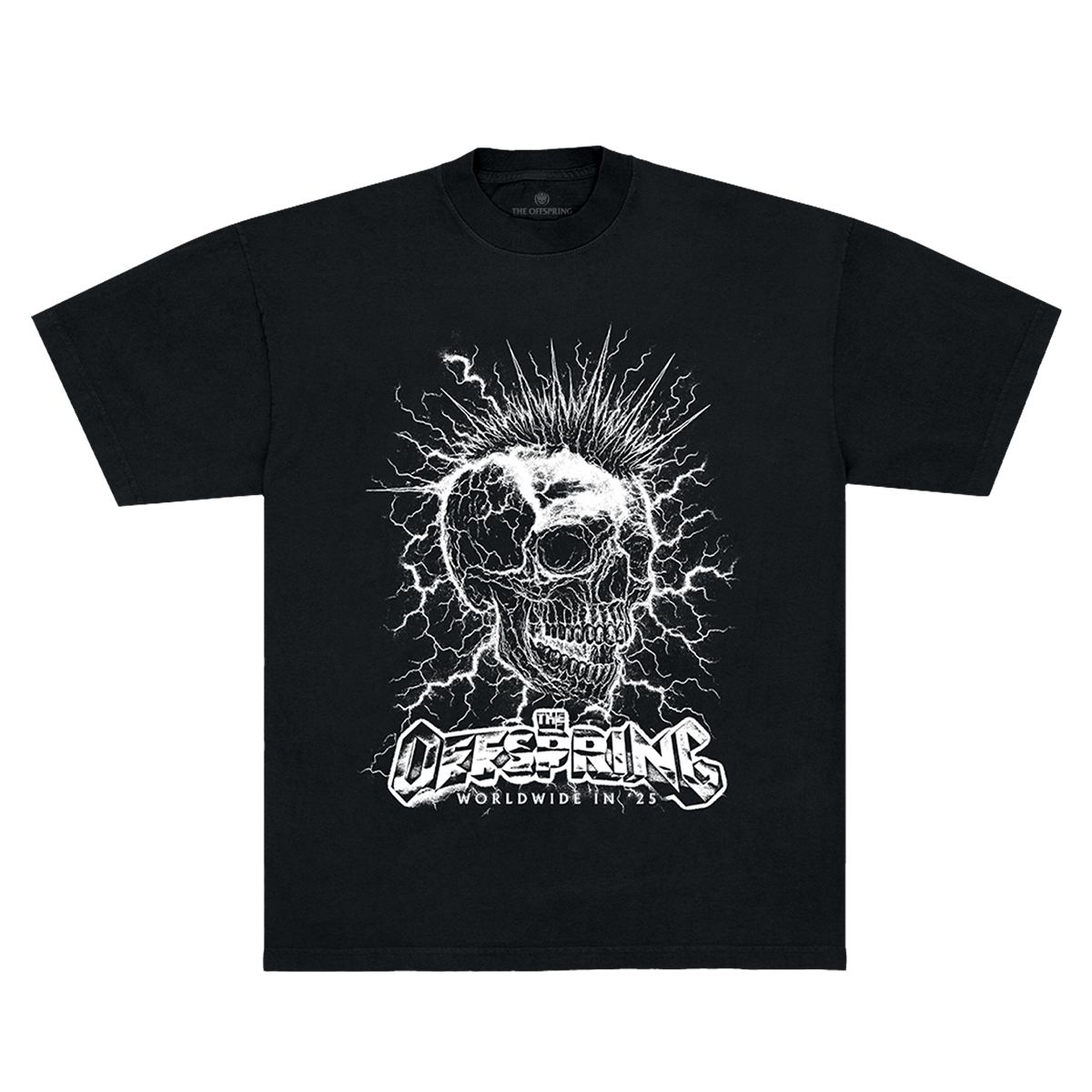 Mohawk Skull 2025 Tour Tee