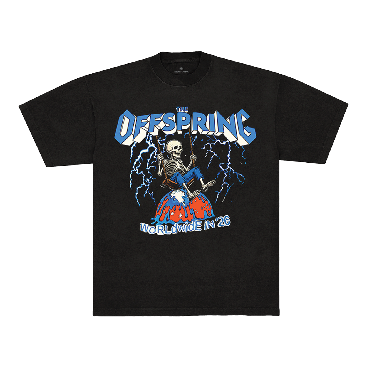 Swinging Skeleton 2026 Tour Tee