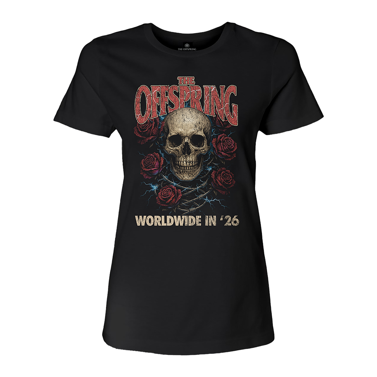 Rose Skull 2026 Ladies Tour Tee