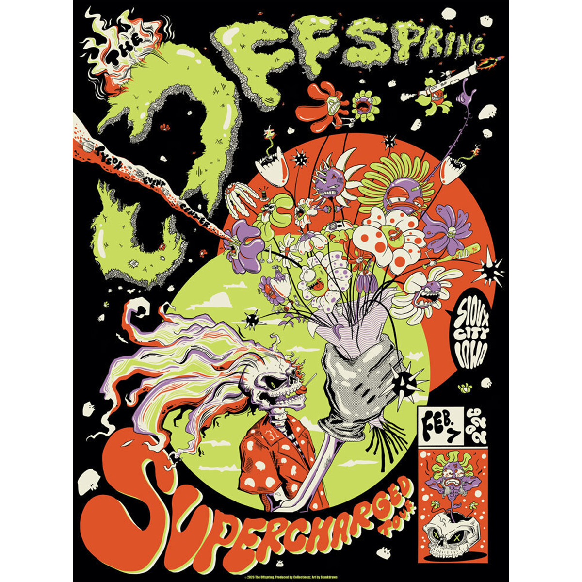 Sioux City February 7 Tour Poster