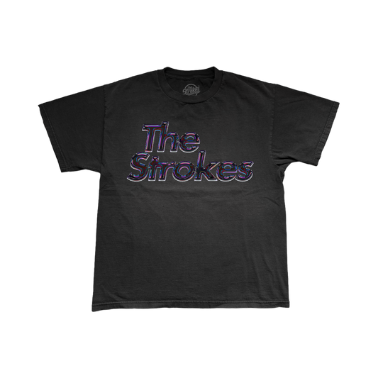 The Strokes Oil Slick Logo Tee