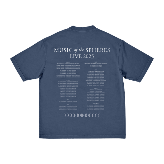 2025 MUSIC OF THE SPHERES BAND PHOTO TEE