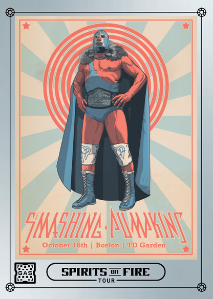 The Smashing Pumpkins Boston October 16, 2022 Exclusive GAS Trading Card