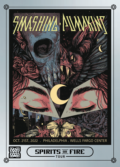 The Smashing Pumpkins Philadelphia October 21, 2022 Exclusive GAS Trading Card