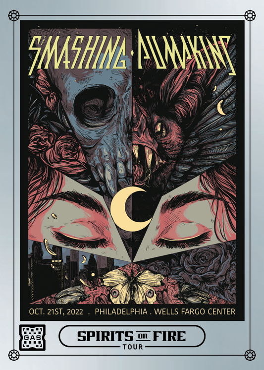 The Smashing Pumpkins Philadelphia October 21, 2022 Exclusive GAS Trading Card
