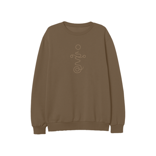 Reverie Brown Symbol Crewneck