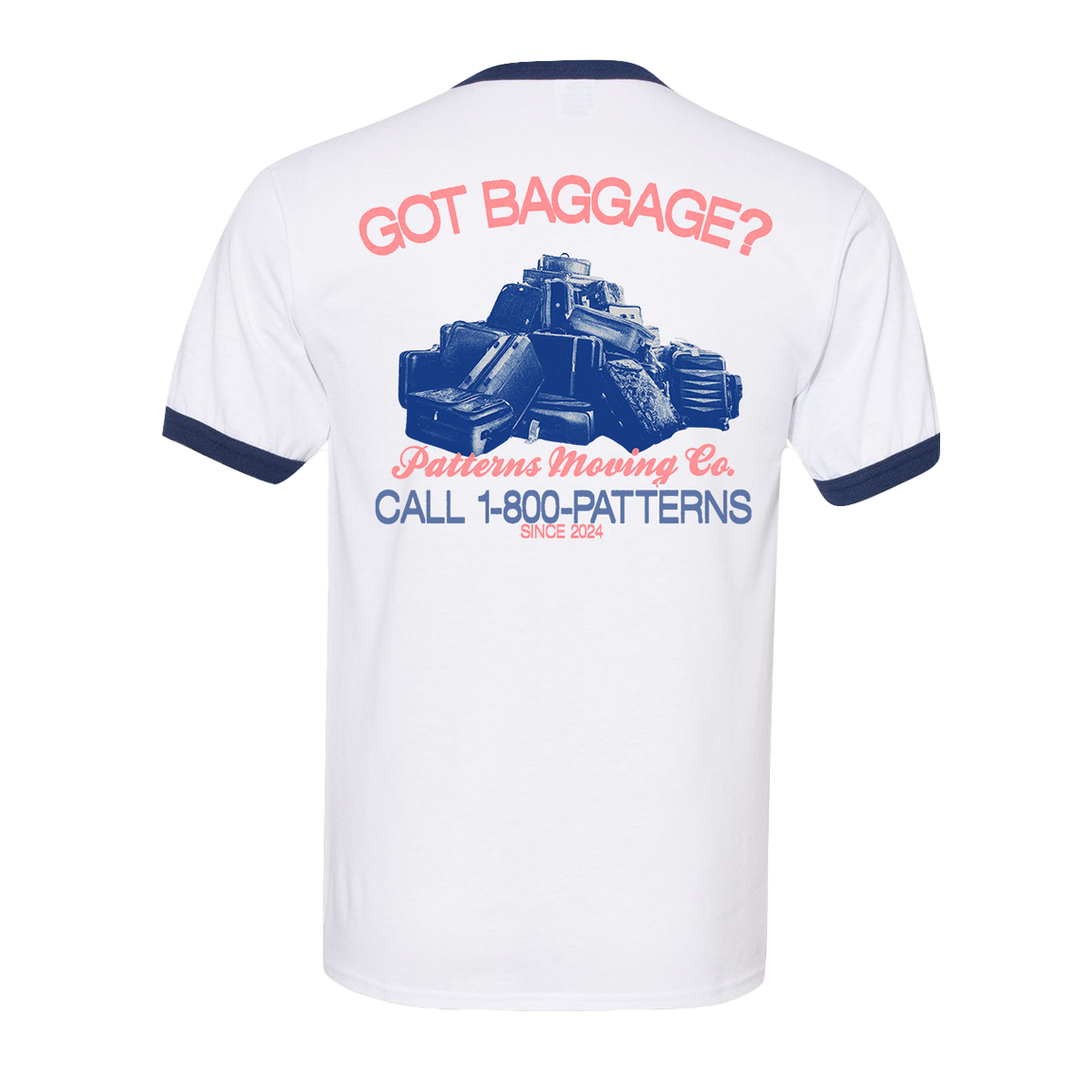 GOT BAGGAGE? RINGER T-SHIRT