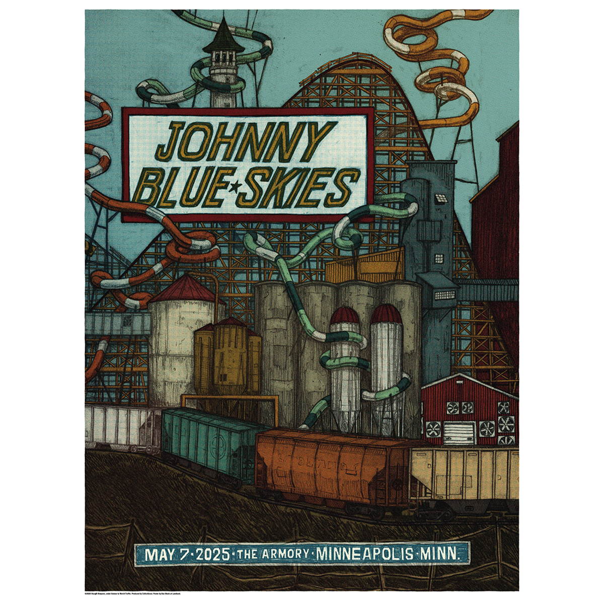 Minneapolis May 7 Tour Poster