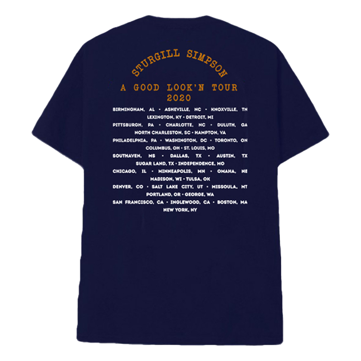 Asteroid Guitar Tour Tee